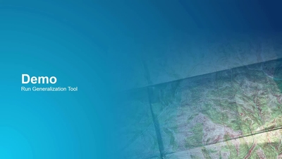 6-Run Generalization Tool in ArcGIS Production Mapping and ArcGIS ...