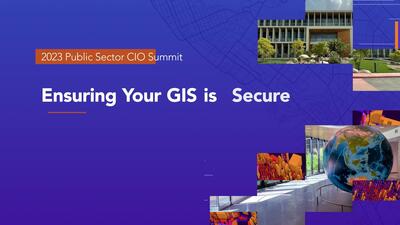 Ensuring Your GIS is Secure - Esri Videos: GIS, Events, ArcGIS Products ...