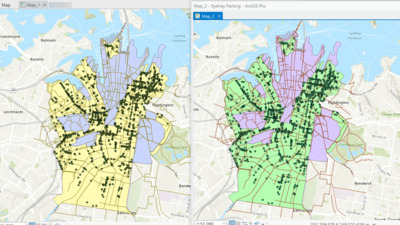 How To: Set up a page layout with multiple map frames that reference ...