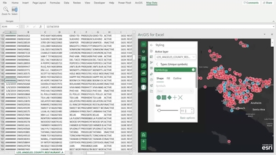 ArcGIS for Excel: An Overview - Esri Videos: GIS, Events, ArcGIS ...