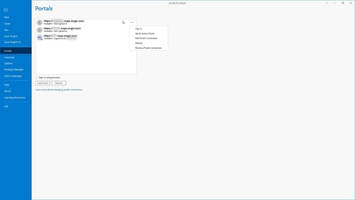 Add a portal connection in ArcGIS Pro - Esri Videos: GIS, Events ...