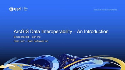 ArcGIS Data Interoperability Extension: An Introduction - Esri Videos ...