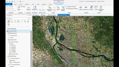 Ortho Mapping in ArcGIS Pro: Creating a Workspace for Satellite Imagery ...