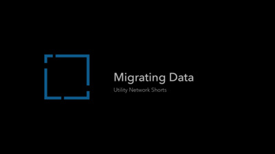 Migrating Data to the Utility Network - Esri Videos: GIS, Events ...