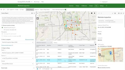 Create Feature Reports | ArcGIS Survey123 - Esri Videos: GIS, Events ...