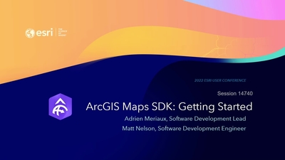 ArcGIS Maps SDK For Game Engines: An Introduction - Esri Videos: GIS ...