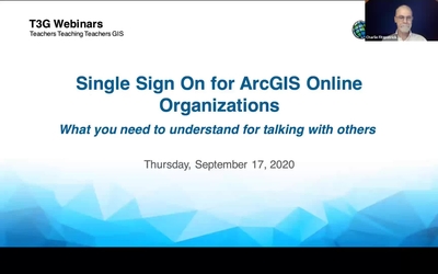 Single Sign On in ArcGIS Online - Esri Videos: GIS, Events, ArcGIS ...