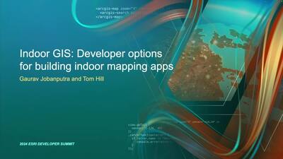 Indoor GIS Developer Options for - 400