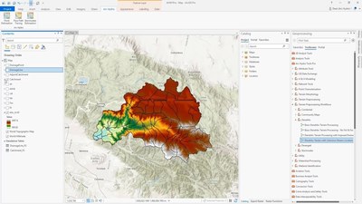 Arc Hydro in ArcGIS Pro - Esri Videos: GIS, Events, ArcGIS Products ...