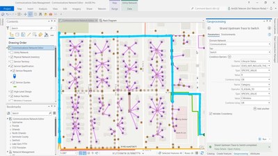 Telecommunication Solution: Creating New Service Connections in ArcGIS ...