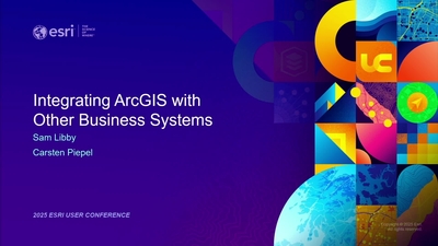Integrating ArcGIS with Other Business Systems - Esri Videos: GIS ...