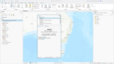 Use ArcGIS Living Atlas portal item files in ArcGIS Pro - Esri Videos ...