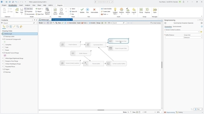 Make a geoprocessing model in ArcGIS Pro - Esri Videos: GIS, Events ...