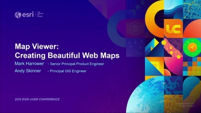 Map Viewer: Creating Beautiful Web Maps - Esri Videos: GIS, Events ...