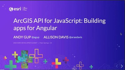 Building Apps with Angular - ArcGIS API for JavaScript - Esri Videos ...