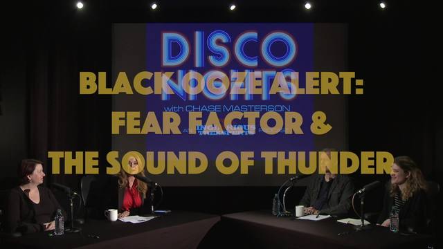 Black Ooze Alert: Fear Factor & The Sound of Thunder