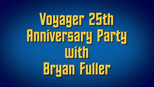 Voyager 25th Anniversary Party with Bryan Fuller