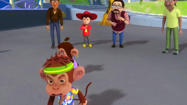 Gullu's Monkeys - Diamond Parrot Thief