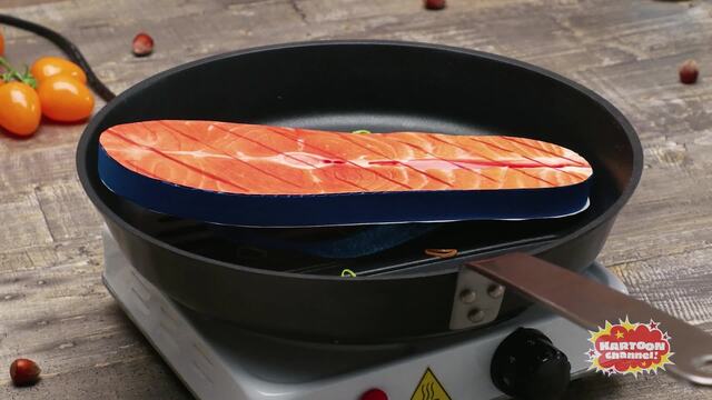 REAL FISH Flip Flops || We'll Show You How To Cook Them