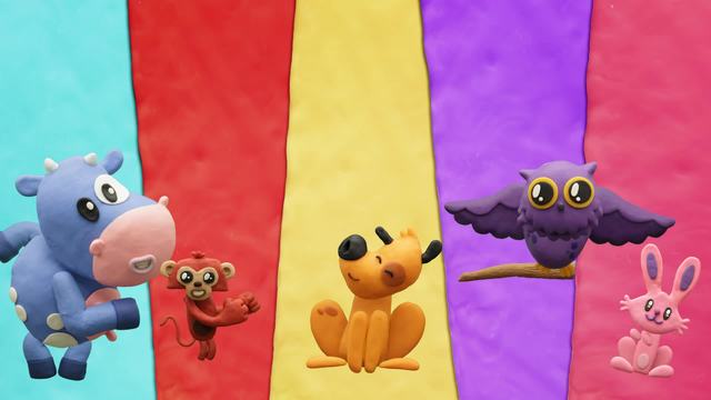 Play-Doh Learning Five Senses Song