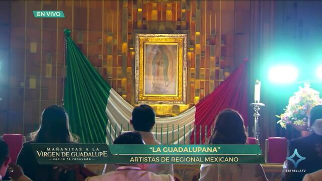 Mañanitas a la Virgen de Guadalupe