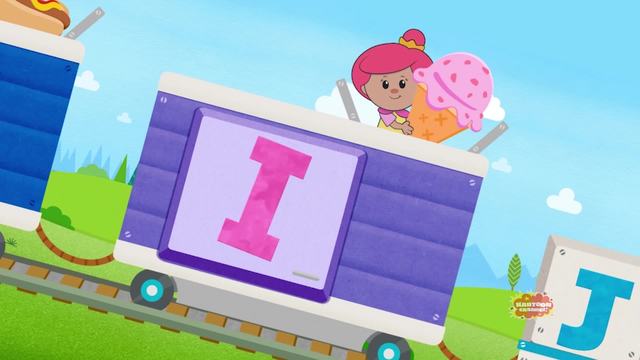 Alphabet Train Food Train