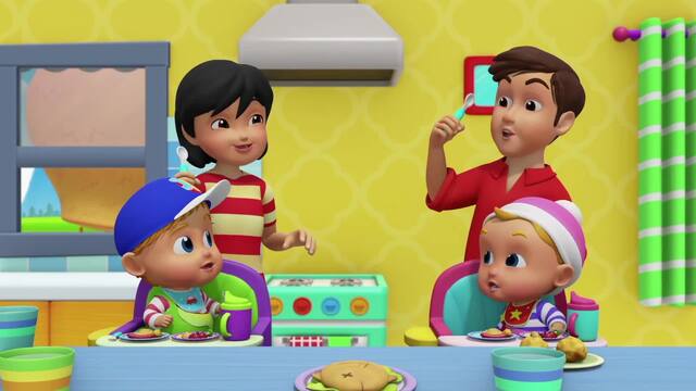 Finger Family Rhyme - Popular poem for children - Children's songs