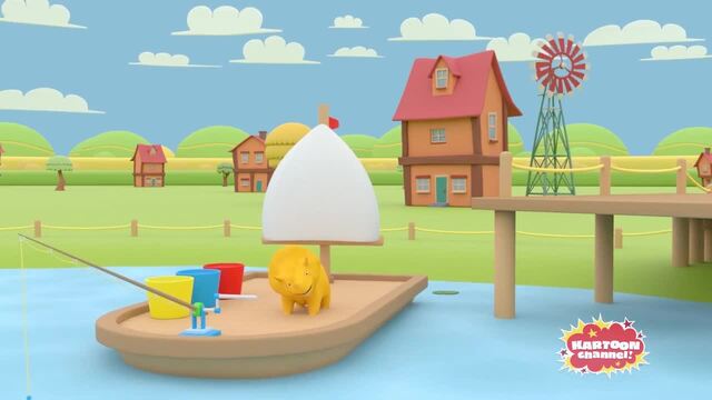 Time and Count Minutes / Plays Golf / Candies / Fishing