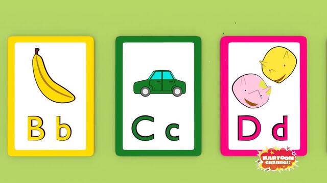 Learning alphabet : A - E / F - J / K - N / O - R / S - V / W - Z