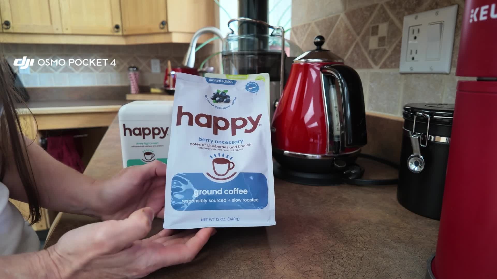 Dubai Chocolate Style Ground Coffee – Limited Edition | happy