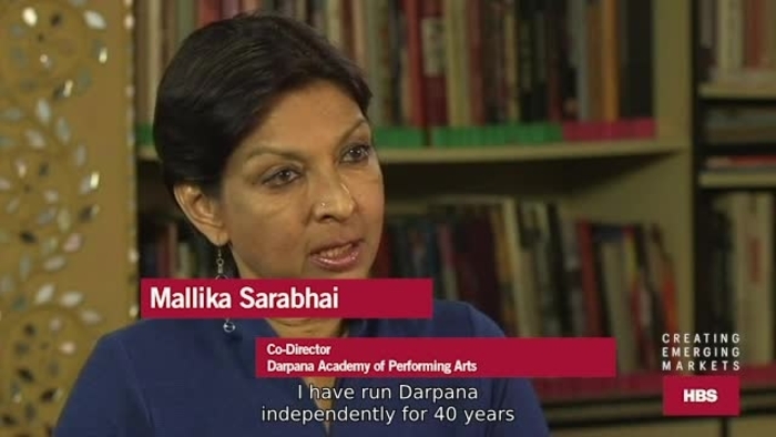 Mallika Sarabhai
