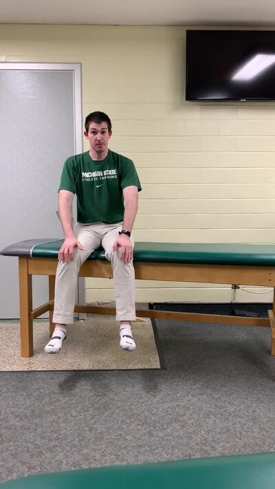 Child's Pose Stretch - MSU MediaSpace