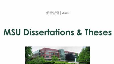 msu dissertations development studies
